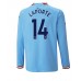 Billige Manchester City Aymeric Laporte #14 Hjemmetrøye 2022-23 Langermet